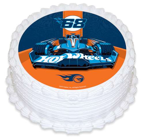 Hot Wheels Edible Icing Image #2 - Click Image to Close